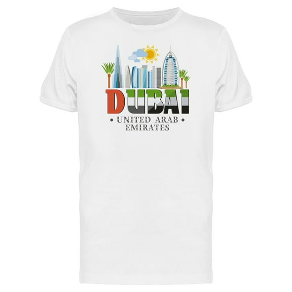Dubai, United Arab Emirates T-Shirt Men -Image by Shutterstock, Male Small