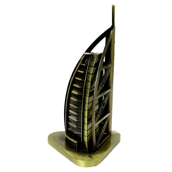 Dubai's Burj Al Arab Bronze Replica 6 Inches