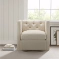 thumbnail image 1 of Dubbin Modern Polyester Loveseat with Side Bags, for Living Room Bed Room Beige, 1 of 9