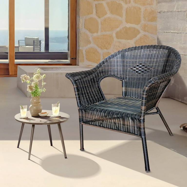 Lowes Pelham Bay Hampton Bay Woven Stacking Chaise Dubbin Stacking