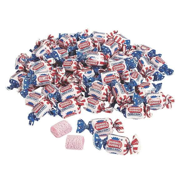 Dubble Bubble American Flag Gum, 24 Pieces, Patriotic, Fourth of July