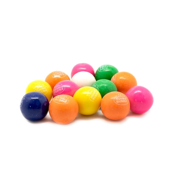 Dubble Bubble Assorted Gumballs  2 Pounds  Classic Chewy Bubble Gum