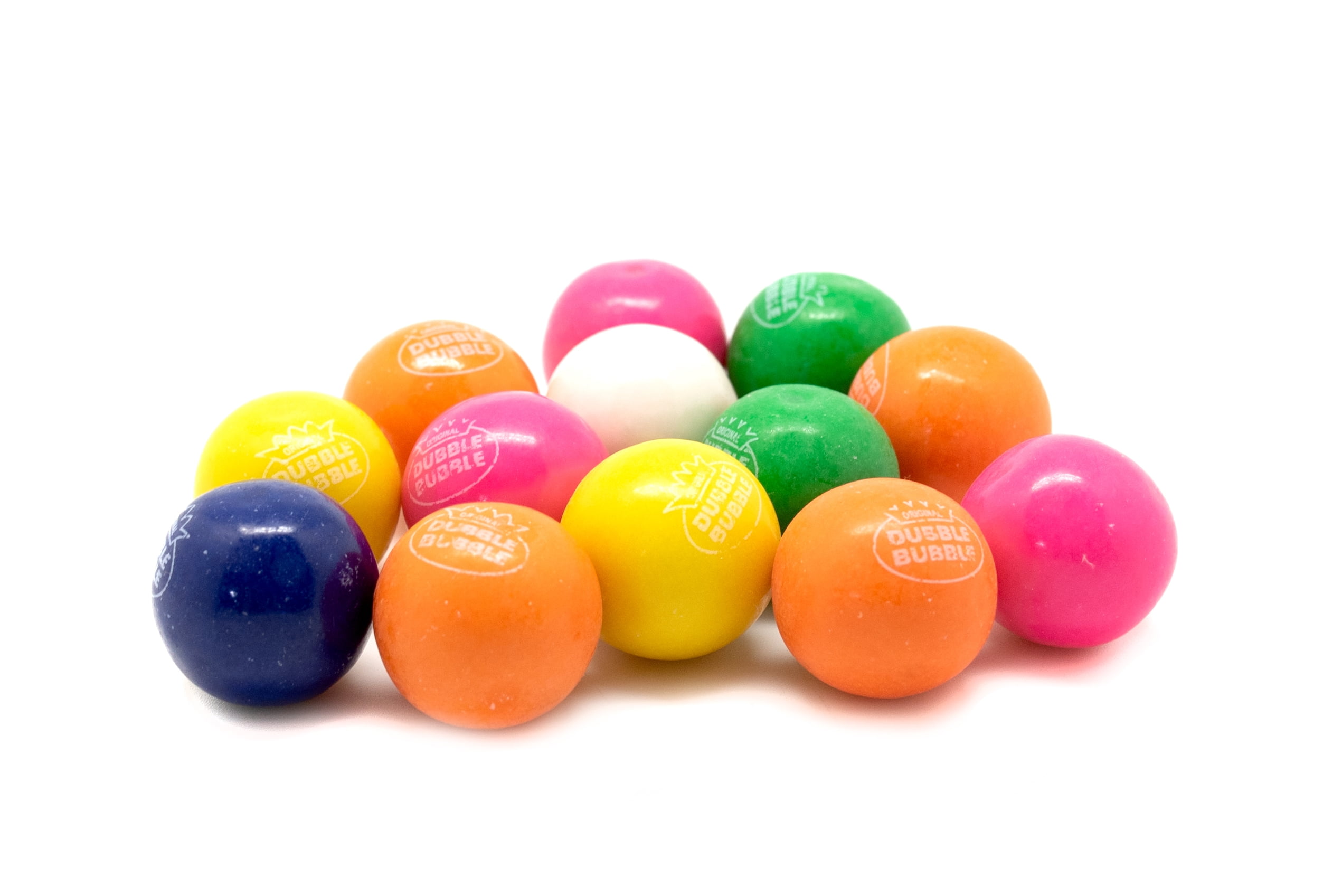 Dubble Bubble Assorted Gumballs – 5 Pounds – Classic Chewy Bubble Gum