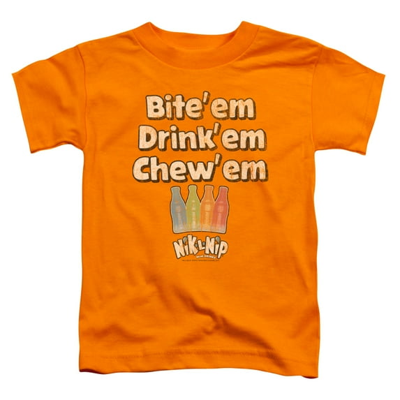 Dubble Bubble - Bite Drink Chew - Toddler Short Sleeve Shirt - 2T