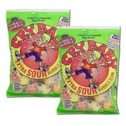 Dubble Bubble, Bubble Gum Cry Baby Extra Sour Candy (4 Ounce Bag) (2 Pack)