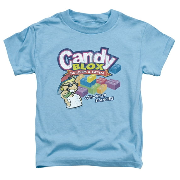 Dubble Bubble - Candy Blox - Toddler Short Sleeve Shirt - 3T