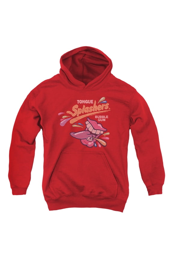 Dubble Bubble - Distress Logo - Youth Hooded Sweatshirt - Small
