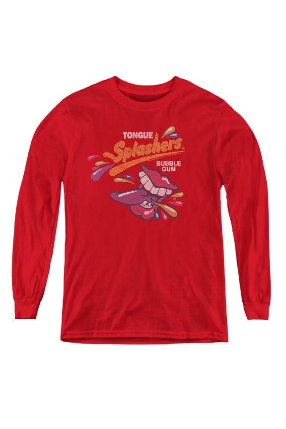 Dubble Bubble - Distress Logo - Youth Long Sleeve Shirt - Small