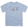 thumbnail image 1 of Dubble Bubble-Distressed Logo - Short Sleeve Youth 18-1 Tee - Light Blue, Small, 1 of 1