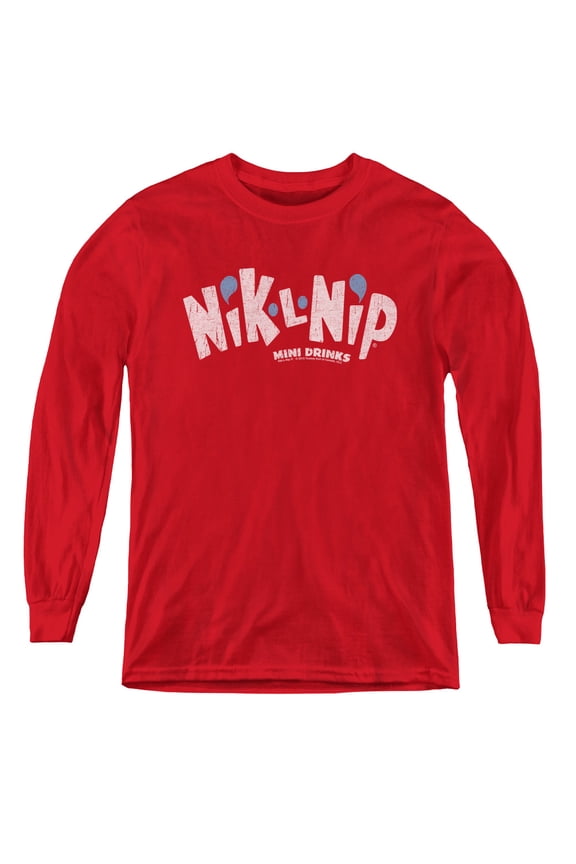 Dubble Bubble - Distressed Logo - Youth Long Sleeve Shirt - Medium