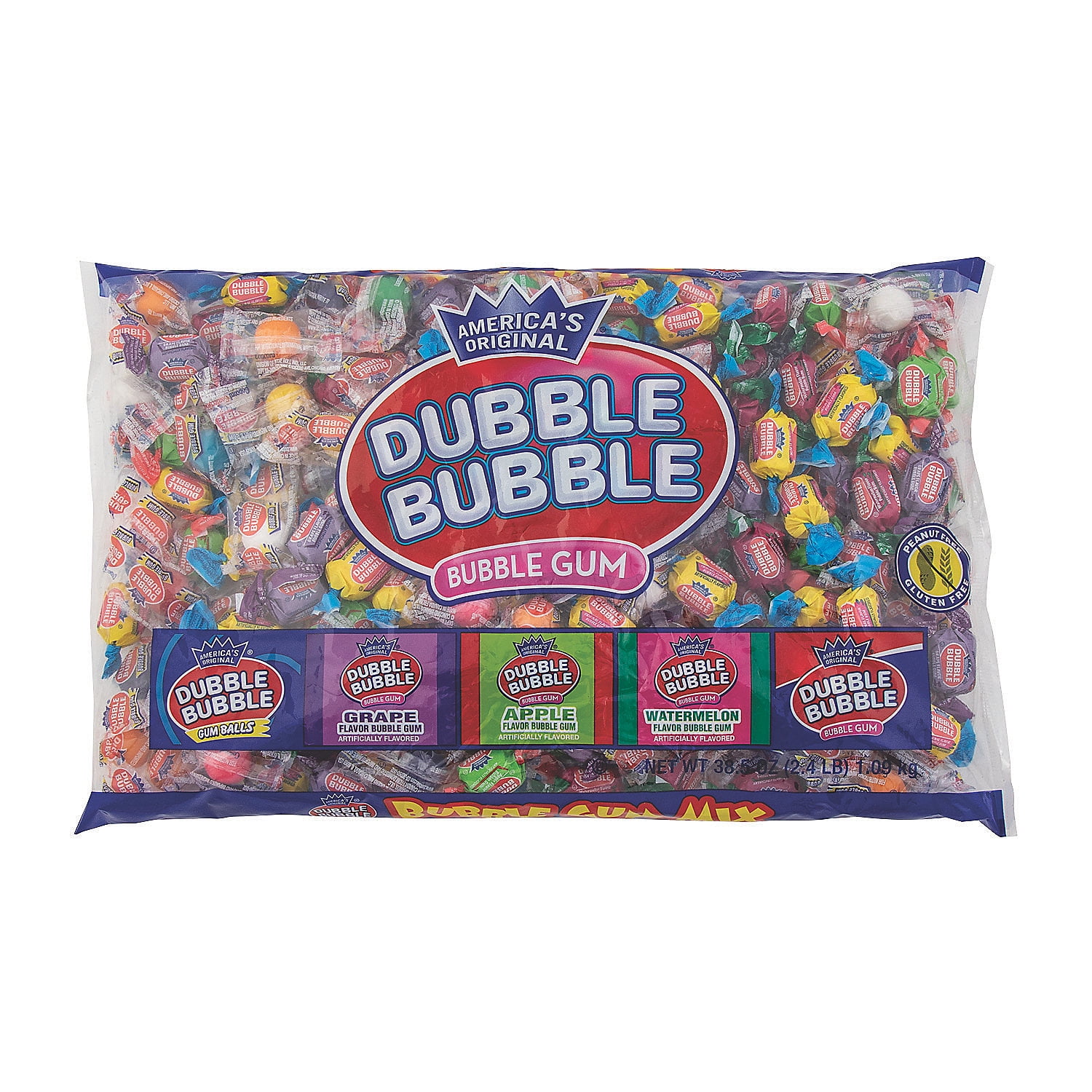 Dubble Bubble Favorites Assorted Candy - 185 piece - Walmart.com