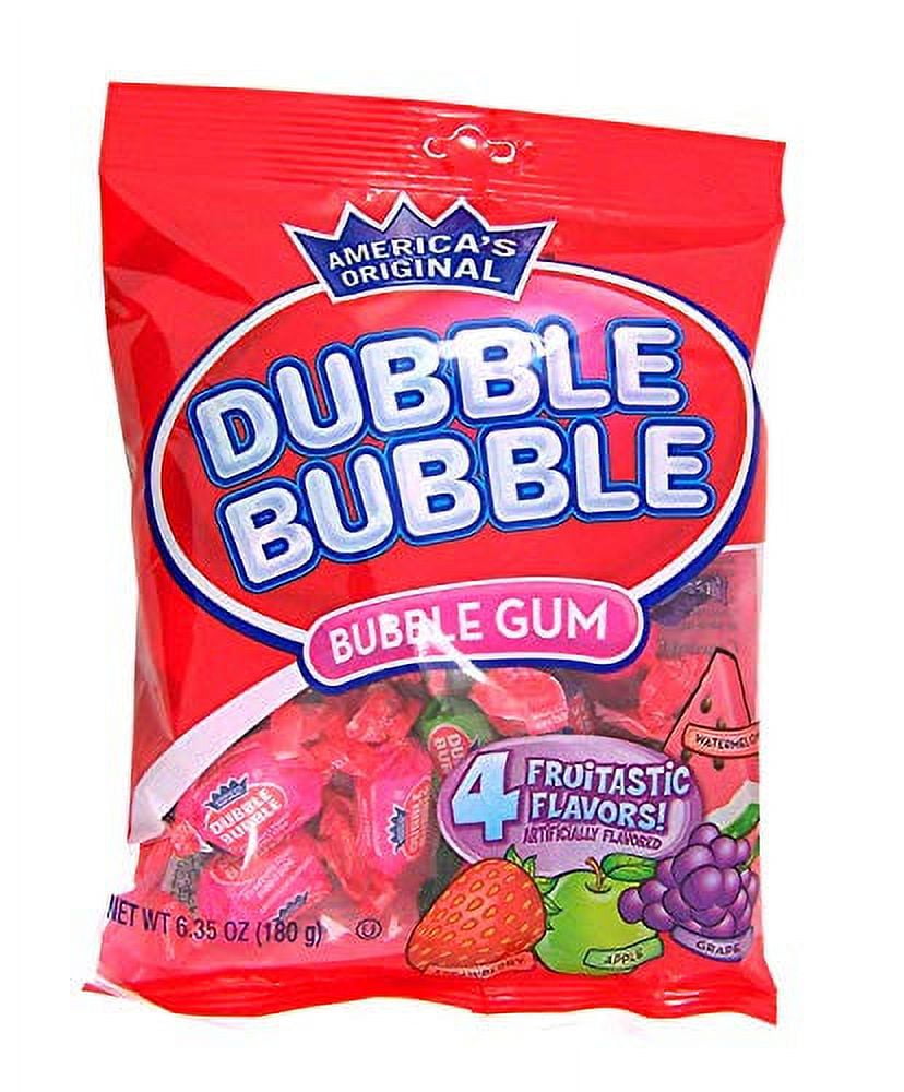 Dubble Bubble Fruit Flavored Bubble Gum, 6.35 Ounce