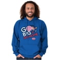 thumbnail image 1 of Dubble Bubble Go Big Or Go Home Logo Hoodie Sweatshirt Women Men Brisco Brands M, 1 of 6