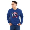 thumbnail image 1 of Dubble Bubble Go Big Or Go Home Logo Long Sleeve TShirt Men Women Brisco Brands M, 1 of 6