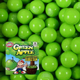 thumbnail image 1 of Dubble Bubble Green Apple 1" Gumball 3 lb. Bulk Bag, 1 of 2