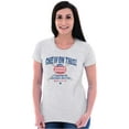 thumbnail image 1 of Dubble Bubble Gum Chew On This Baseball Women's T Shirt Ladies Tee Brisco Brands S, 1 of 5