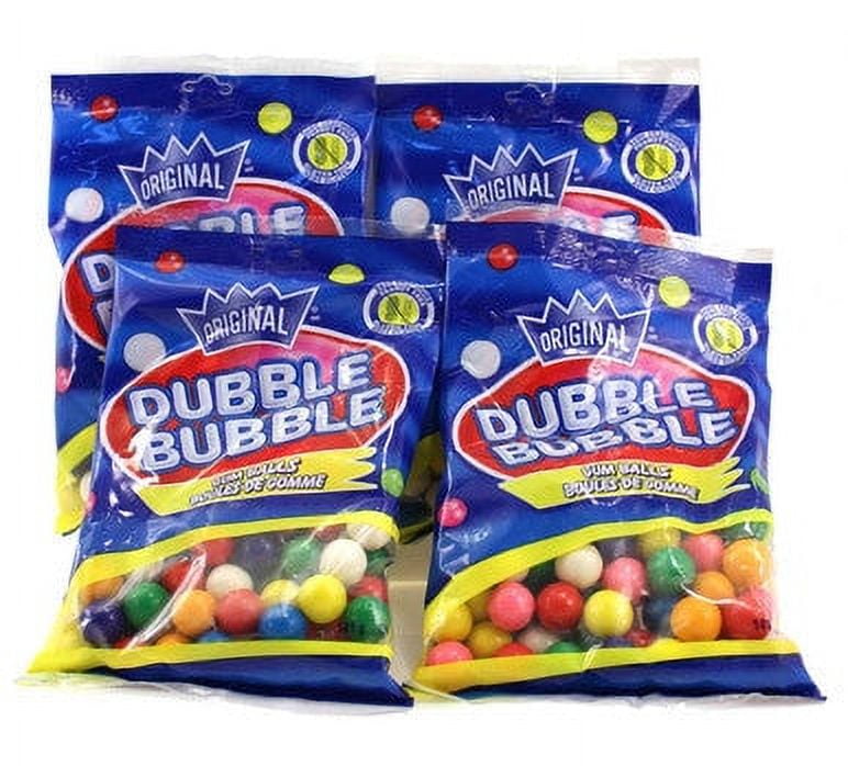 Dubble Machine Dubble Bubble Gumball Machine Refill - 5oz (141g) (4 pack} {Canadian ...