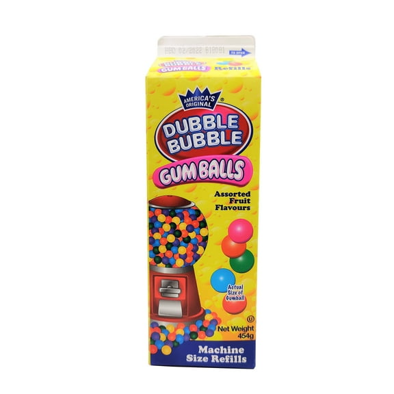 Dubble Bubble Gumballs, 20oz Carton (1)