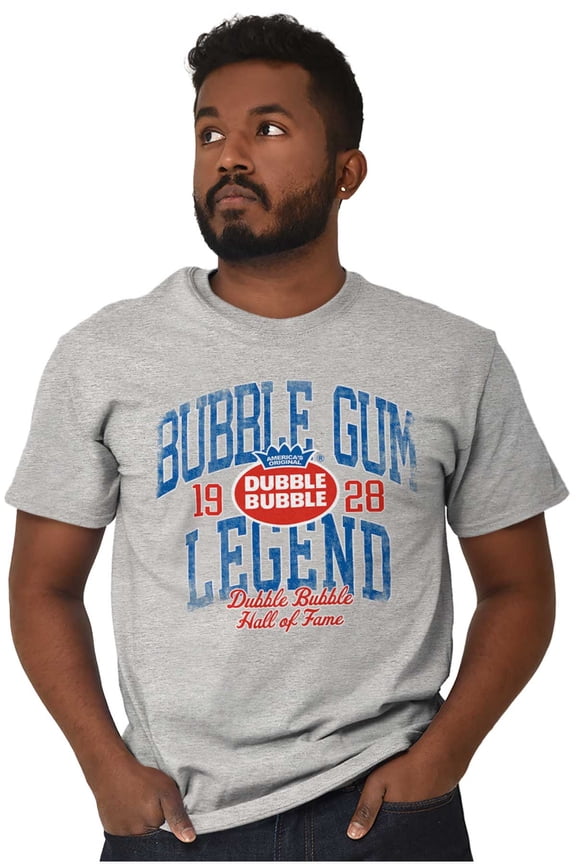 Dubble Bubble Legend Vintage Logo Men's Graphic T Shirt Tees Brisco Brands S