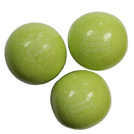 Dubble Bubble Limeade 1" Gumball 3 lb. Bulk Bag