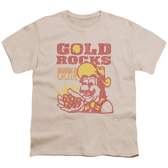 Dubble Bubble Men's Gold Rocks Youth T-shirt Ivory