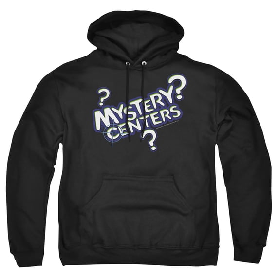 Dubble Bubble Mystery Centers Adult Pullover Hoodie Sweatshirt Black 4X