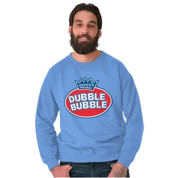 Dubble Bubble Original Candy Logo Sweatshirt for Men or Women Brisco Brands M