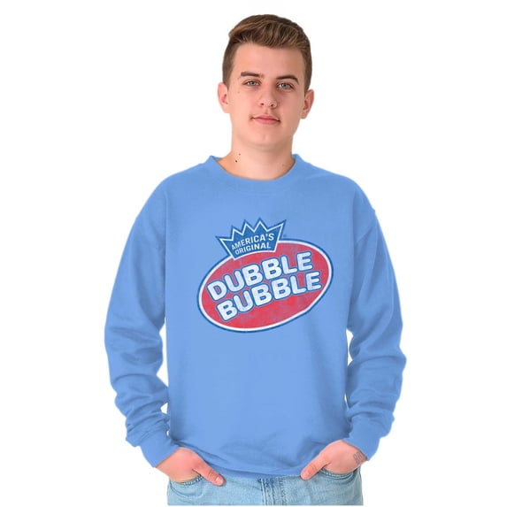 Dubble Bubble Original Candy Logo Sweatshirt for Men or Women Brisco Brands S