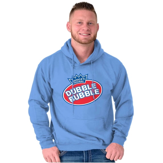 Dubble Bubble Original Candy Logo Unisex Plus Size Hoodie Brisco Brands 4X