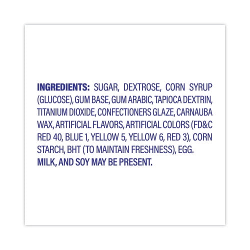 Dubble Bubble Original Gum Balls, 3.3 lb Bag, Assorted Flavors, Each