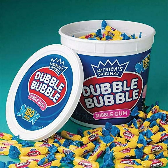 Dubble Bubble Original Twist Bubble Gum Tubs