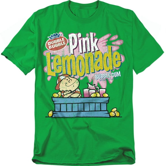 Dubble Bubble T-Shirt Pink Lemonade Unisex Graphic Tee For Men & Women