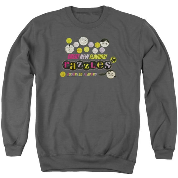 Dubble Bubble - Razzles Retro Box - Crewneck Sweatshirt - XX-Large