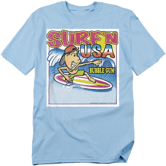 Dubble Bubble T-Shirt Surfn Usa Gum Unisex Graphic Tee For Men & Women