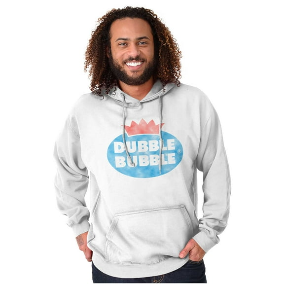 Dubble Bubble Vintage Double Hoodie Sweatshirt Women Men Brisco Brands M