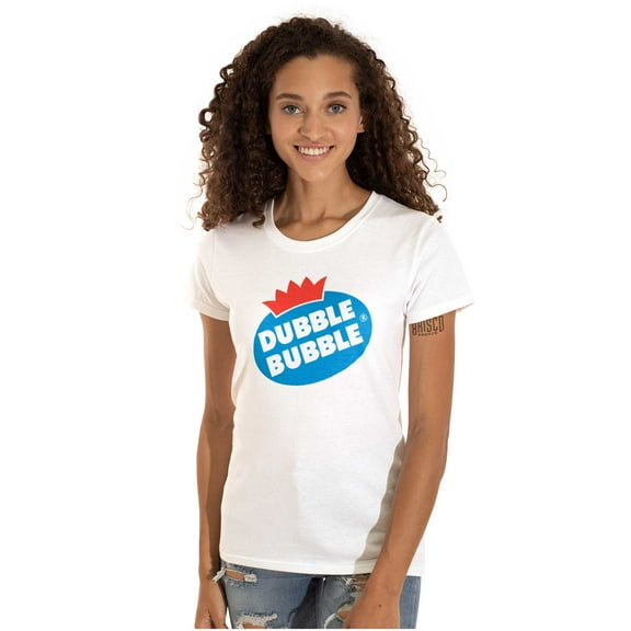 Dubble Bubble Vintage Double Women's T Shirt Ladies Tee Brisco Brands M