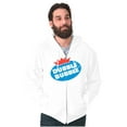 thumbnail image 1 of Dubble Bubble Vintage Double Zip Up Hoodie Men's Women's Brisco Brands M, 1 of 6