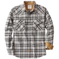 thumbnail image 1 of Dubinik® Men's Flannel Shirts For Men Long Sleeve Pearl Snap Shirts For Men Casual Western Cowboy Plaid Shirts 100% Cotton, 1 of 6