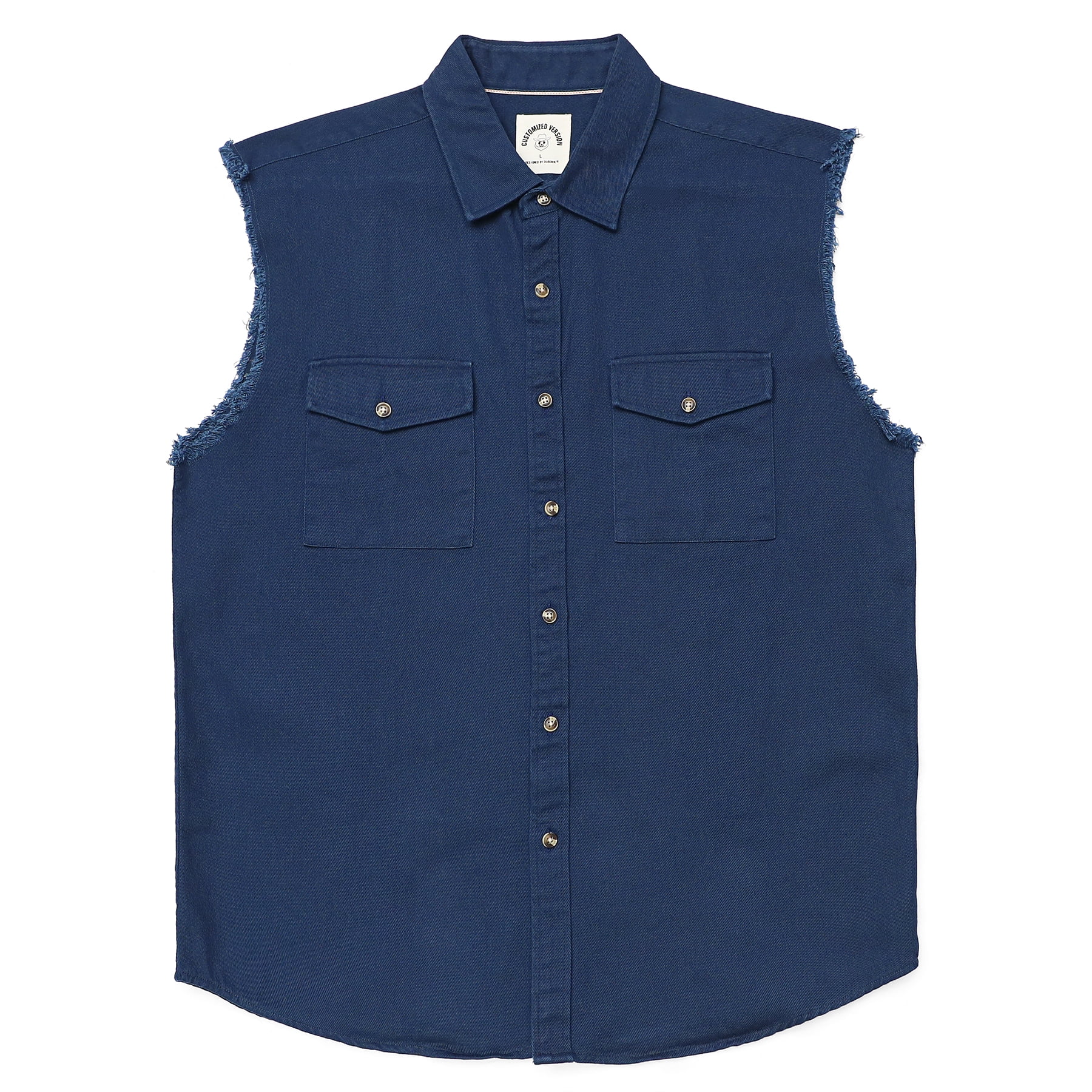 lightweight men's sleeveless pocket tees