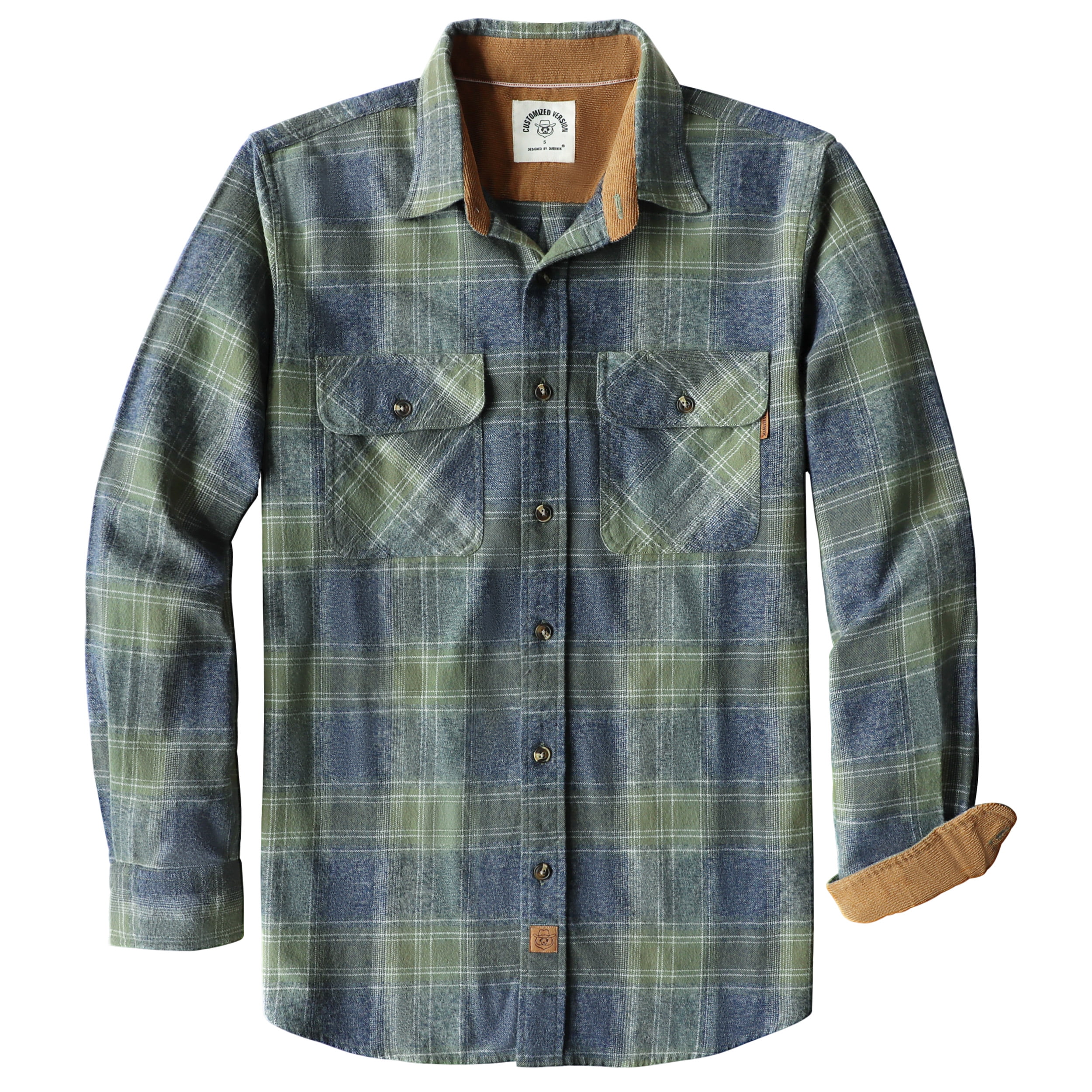 Soft-Brushed Flannel Pocket Shirt for Boys