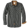 thumbnail image 1 of Dubinik® Mens Flannel Shirt Long Sleeve Button Down Plaid All Cotton Soft Brushed Flannel Shirt For Men Utility Casual Shirt, 1 of 7