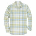 thumbnail image 1 of Dubinik® Mens Flannel Shirts Long Sleeve Button Down Casual Work Plaid Shirt Men All Cotton Soft with Pocket Regular Fit, 1 of 7