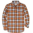 thumbnail image 1 of Dubinik®Mens Flannel Shirts Long Sleeve Flannel Shirt For Men Warm Casual Soft Cotton Button Down Plaid Mens Flannel Shirt, 1 of 7