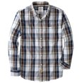 thumbnail image 1 of Dubinik®Mens Shirts Long Sleeve Shirts For Men Casual Button Down Vintage Plaid Pocket Soft Mens Button Up Shirts Long Sleeve, 1 of 6