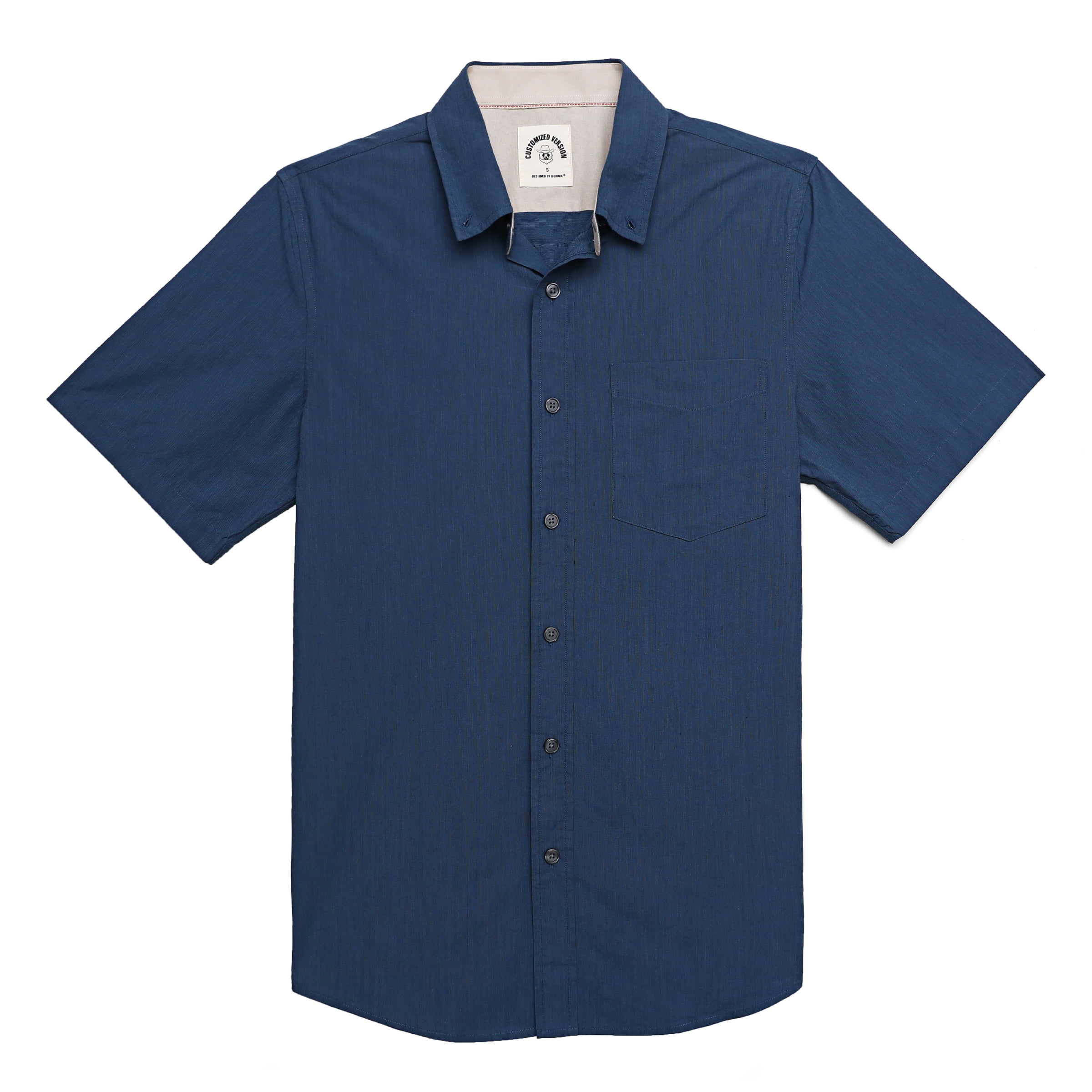 Heren overhemd met drukknopen - Shirts kopen? | Korting tot 50