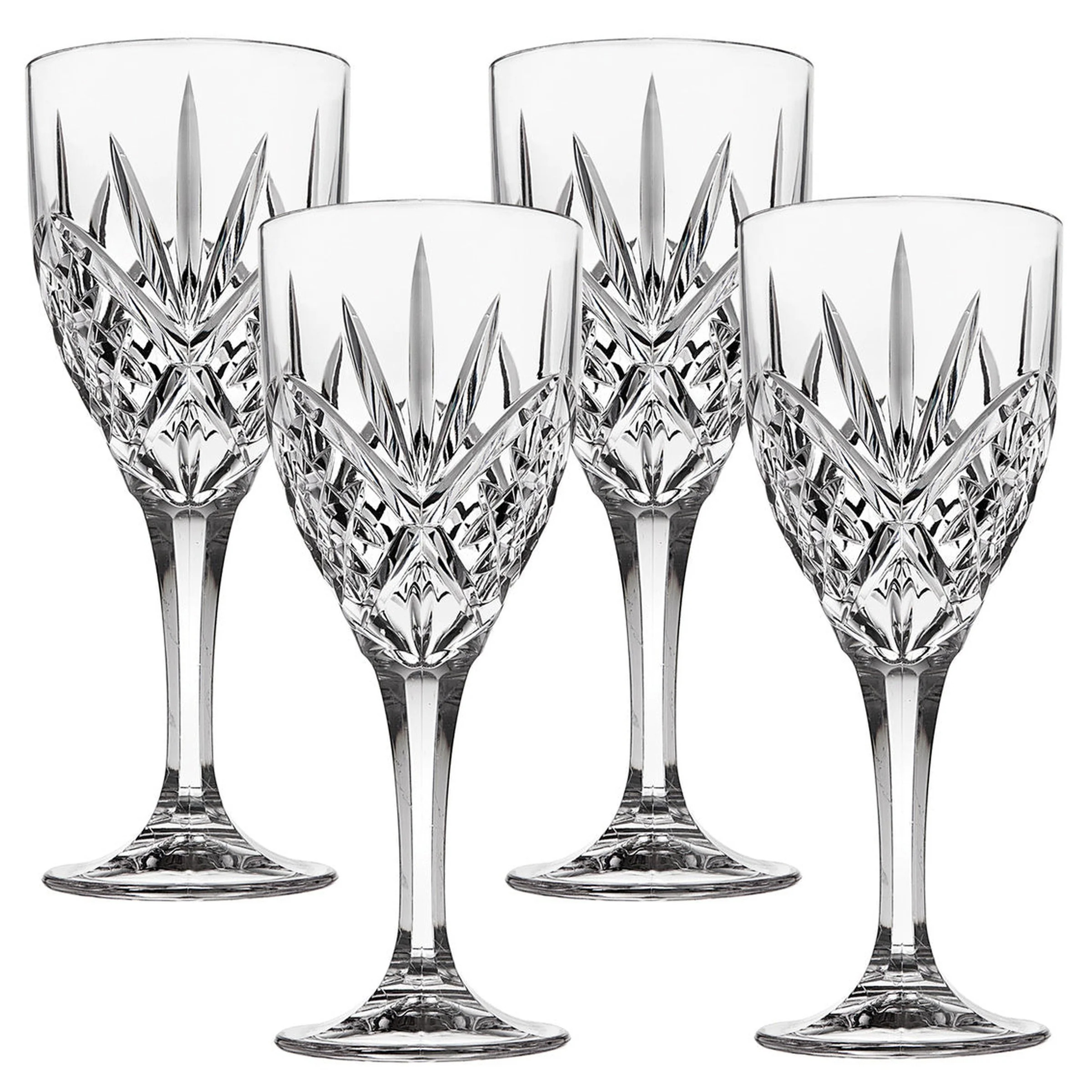 Dublin Acrylic Goblet Glass 12oz, Set of 4