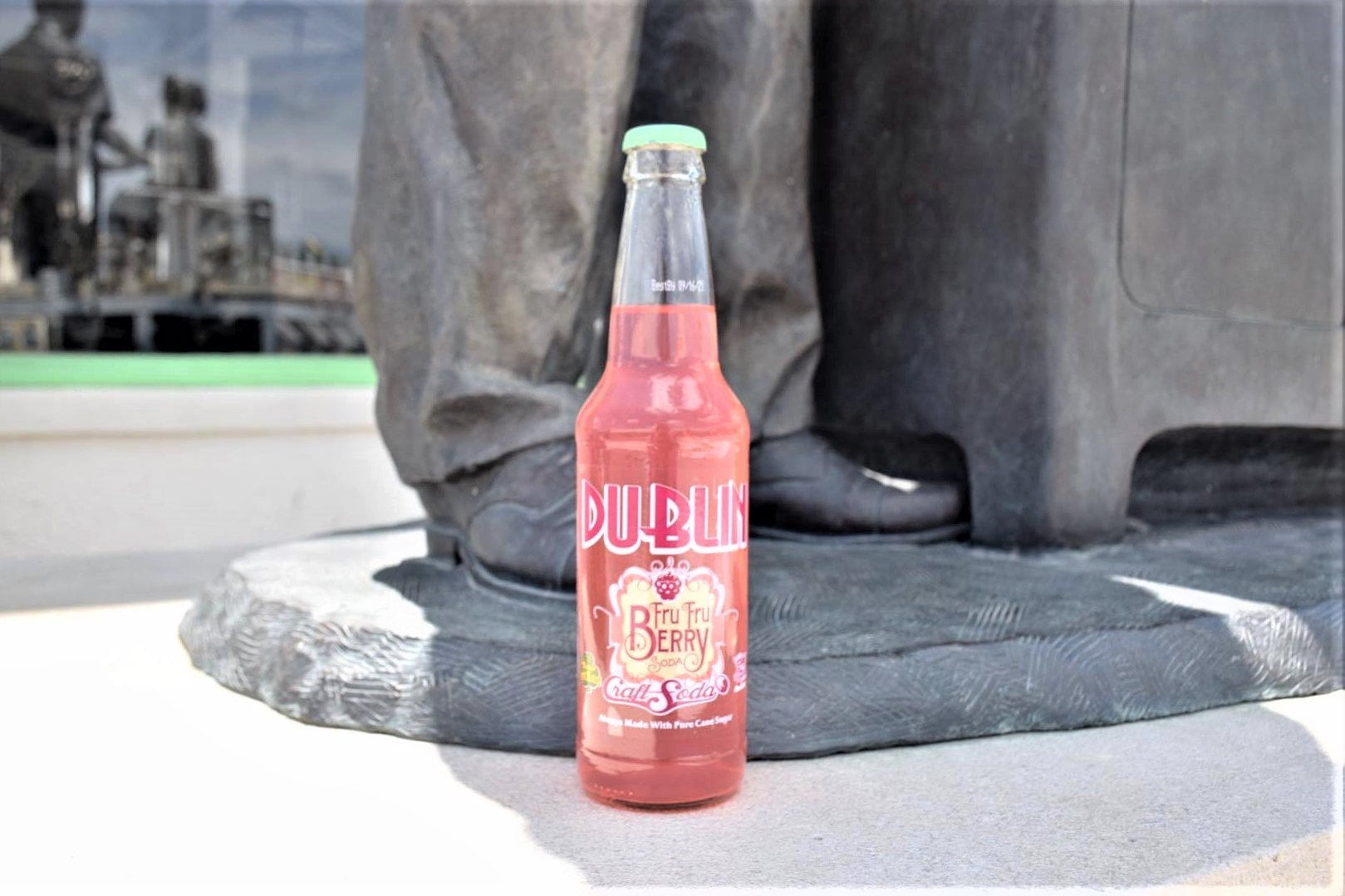 Dublin Bottling Works 12 Pack Sodas in Glass Bottles - 16 Different Flavors - Bottling in Dublin, Texas Since 1891 - Bundled by Louisiana Pantry (Fru Fru Berry)