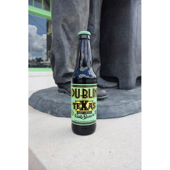 Dublin Bottling Works 12 Pack Sodas in Glass Bottles - 16 Different Flavors - Bottling in Dublin, Texas Since 1891 - Bundled by Louisiana Pantry (Texas Root Beer)