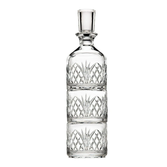 Dublin Crystal 3 Piece Stacking Decanter