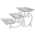 thumbnail image 1 of Dublin Crystal 3 Tiered Stepped Serving Stand, 1 of 3
